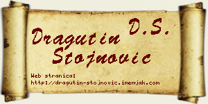 Dragutin Stojnović vizit kartica